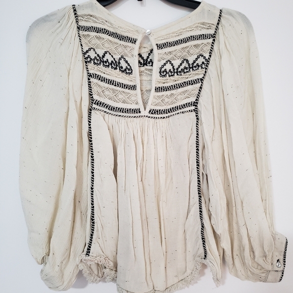Free People Cyprus Avenue Embroidered Top - Picture 7 of 9